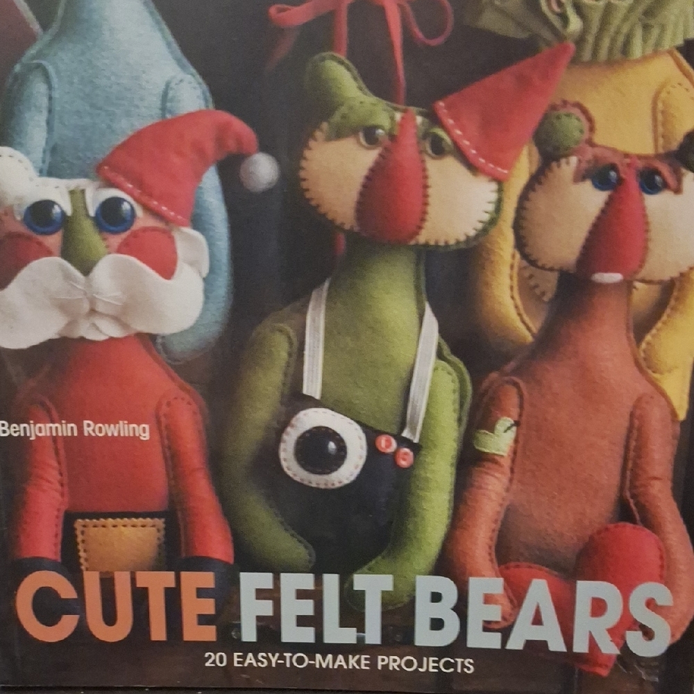Cute Felt Bears Craft Book